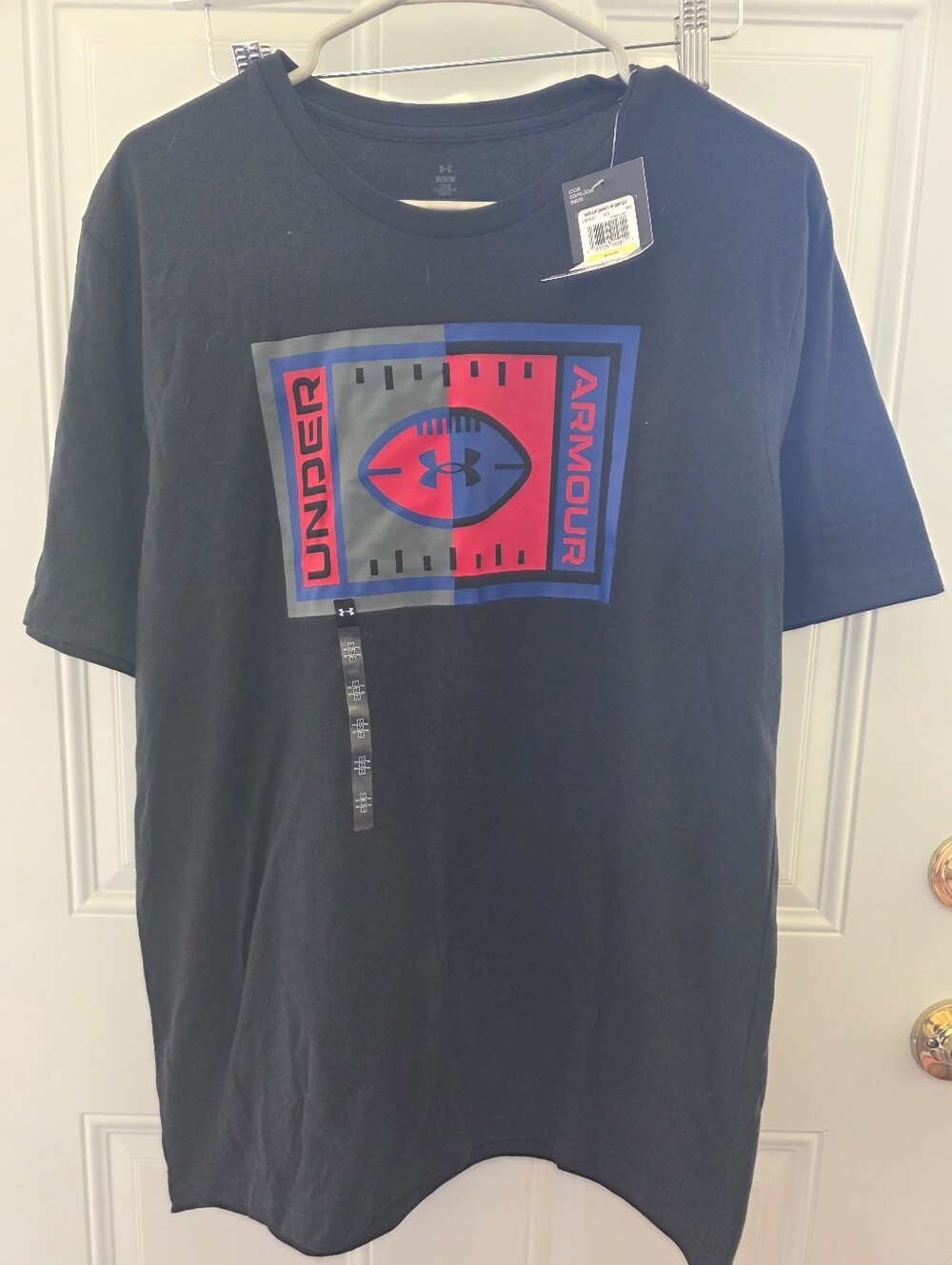 Men's Under Armour Black Short-Sleeve Tee Size Medium-New With Tags
